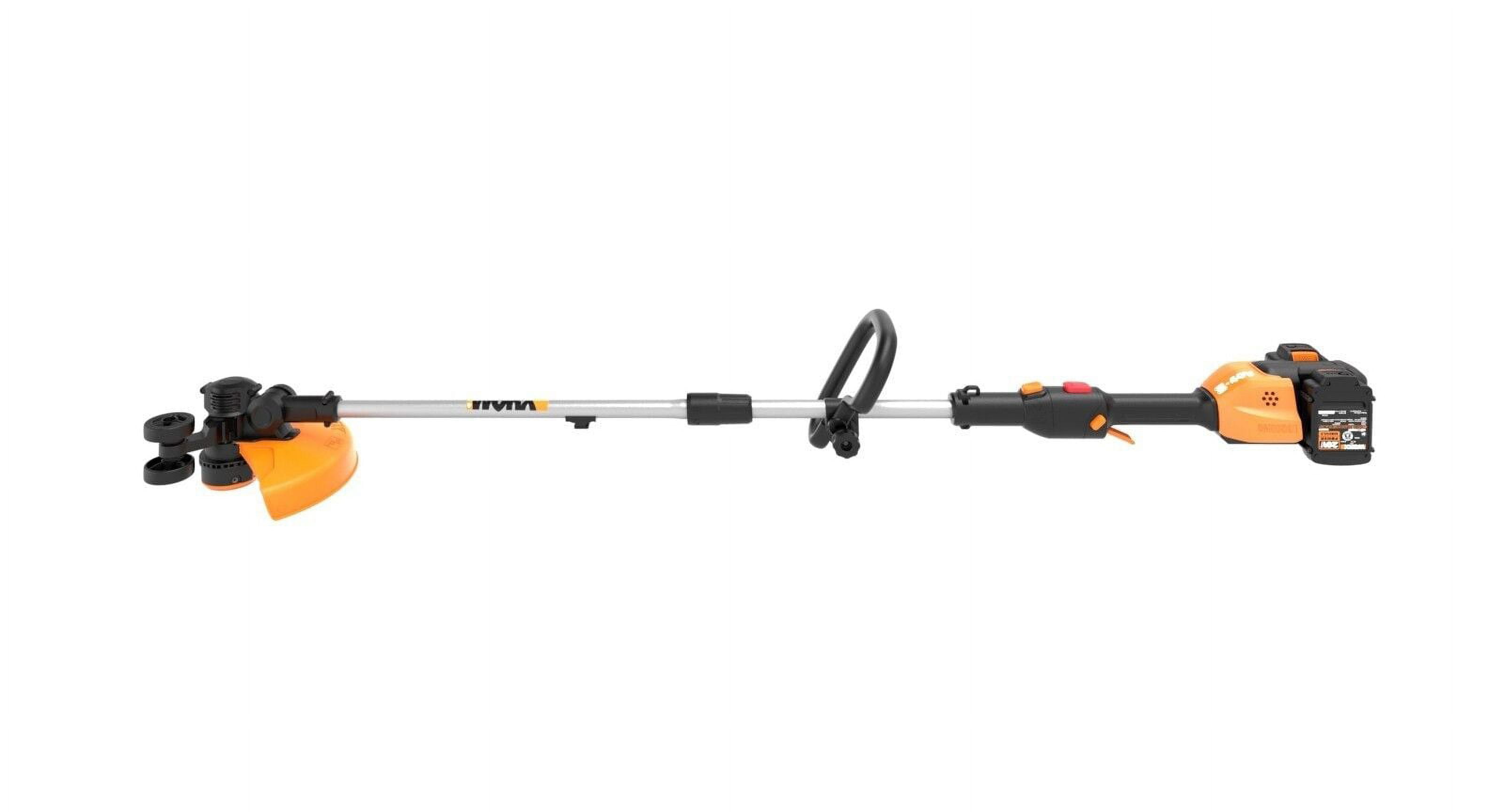 Worx String Trimmer Cordless, Edger 40V Power Share Weed Trimmer 13 (2  Batteries & Charger Included) WG184