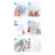 thumbnail image 4 of Yofan 10 Pares De Ganchos De Pared Adhesivos Transparentes De Doble Cara - Kit De Colgador De Puerta Montado - Perchas Adhesivas Sin Taladro Con Ventosa Para Baño Cocina, 4 of 5