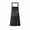 A-Black, variant on Waterproof Oilproof Faux Leather Kitchen Apron With Front Pocket,Adjustable Neck Strap Stain Resistant Cooking Bib for Home BBQ Restaurant Men Women(Brown)