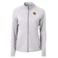 thumbnail image 2 of Women's Cutter & Buck Heather Gray Green Bay Packers Adapt Eco Knit Heather Full-Zip Jacket, 2 of 3