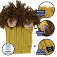 thumbnail image 4 of Zoo Snoods Lion Costume - Warm Knit Dog Snood Ear Wrap for Pets, Warm Neck Ear Cover Protection (Medium), 4 of 9