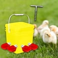 thumbnail image 1 of Juego de bebederos automáticos para pollos shamjiam cuenco dispensador de agua para aves de corral, 1 of 8