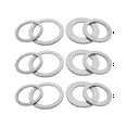 thumbnail image 3 of Saw Blade Adapter Ring Set Saw Blade Bushing Angle Grinder Inner Aperture Conversion Gasket (12/Pack), 3 of 6