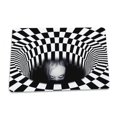 thumbnail image 4 of Puerta De Halloween Evil Under Sewer Cover Felpudo Antideslizante Para Decoración De Halloween Noticed HA045782-05, 4 of 5