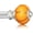 Silver Yellow, variant on Ceramic Curtain Rods for Windows 18 to 55 Inch,1 Inch Adjustable Telescoping Drapery Rod Heavy Duty Window Treatment Single Curtain Rod Set for Bedroom,Gold Beige