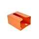 thumbnail image 1 of Injueey Dispensador de papel higiénico para oficina en casa, sala de estar, cocina, baño, papel montado en la pared, soporte para pañuelos, Almacenamiento y organización del hogar Naranja, 1 of 6