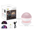 thumbnail image 2 of Colorido LED Magics Ball Proyector Luz giratoria Luz de noche con animales / Cubierta de patrones d Eccomum Proyector de luz, 2 of 7