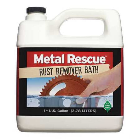METAL RESCUE METALRESCUE1GAL Rust Remover,Non-Toxic,PH (Best Non Toxic Bathroom Cleaner)