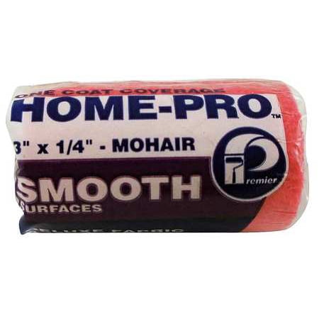 - Paint Roller Cover,3 in,Woven Mohair PREMIER 333-M