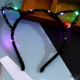 thumbnail image 2 of MUAXDA El LED Club Party Concert Light Up Bright Flash Glowing Hairband Flexible, 2 of 2