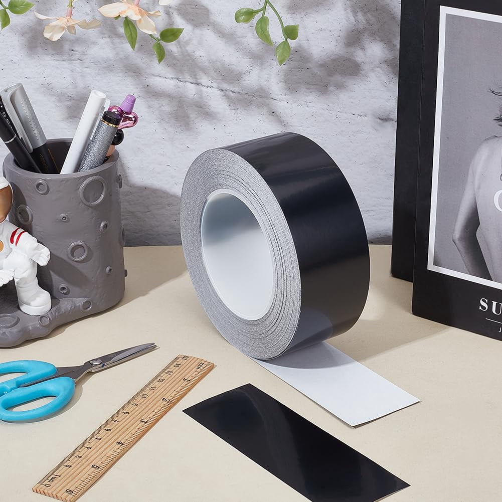 2 Inch Light Blocking Tape 164 Feet 100% Blackout Tape Adhensive Light Cover for Full Light Blocking Blackout Light Stickers for Electronics Window Lamp Screen Protector
