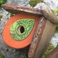 thumbnail image 1 of Creative Leaf Shape Bird House Beautiful Bright-colored Wood Bird Nest for Garden, 1 of 8