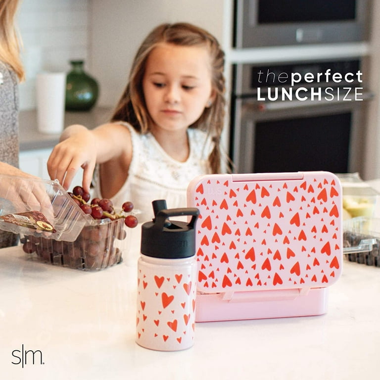  Simple Modern Bento Lunch Box for Kids, BPA Free, Leakproof,  Dishwasher Safe, Lunch Container for Girls, Toddlers, Porter Collection, 5 Compartments