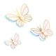 thumbnail image 2 of Juego de 3 Adornos para Tartas perfecl Mariposa Baby Azul, 2 of 8