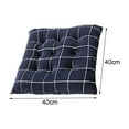 thumbnail image 6 of Ludlz Seat Cushion Plaid Pattern Hip Protective Square Chair Soft Pad Home Office Buttocks Cushion for Living Room, 6 of 8