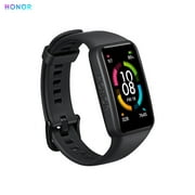 Honor Band 6 Fitness Tracker Smart Watch 1.47-Inch AMOLED Screen Bluetooth 5.0 10 Sport Modes Blood Oxygen/Heart Rate/Sleep/Female Health Monitor 5ATM Waterproof Sports Bracelet