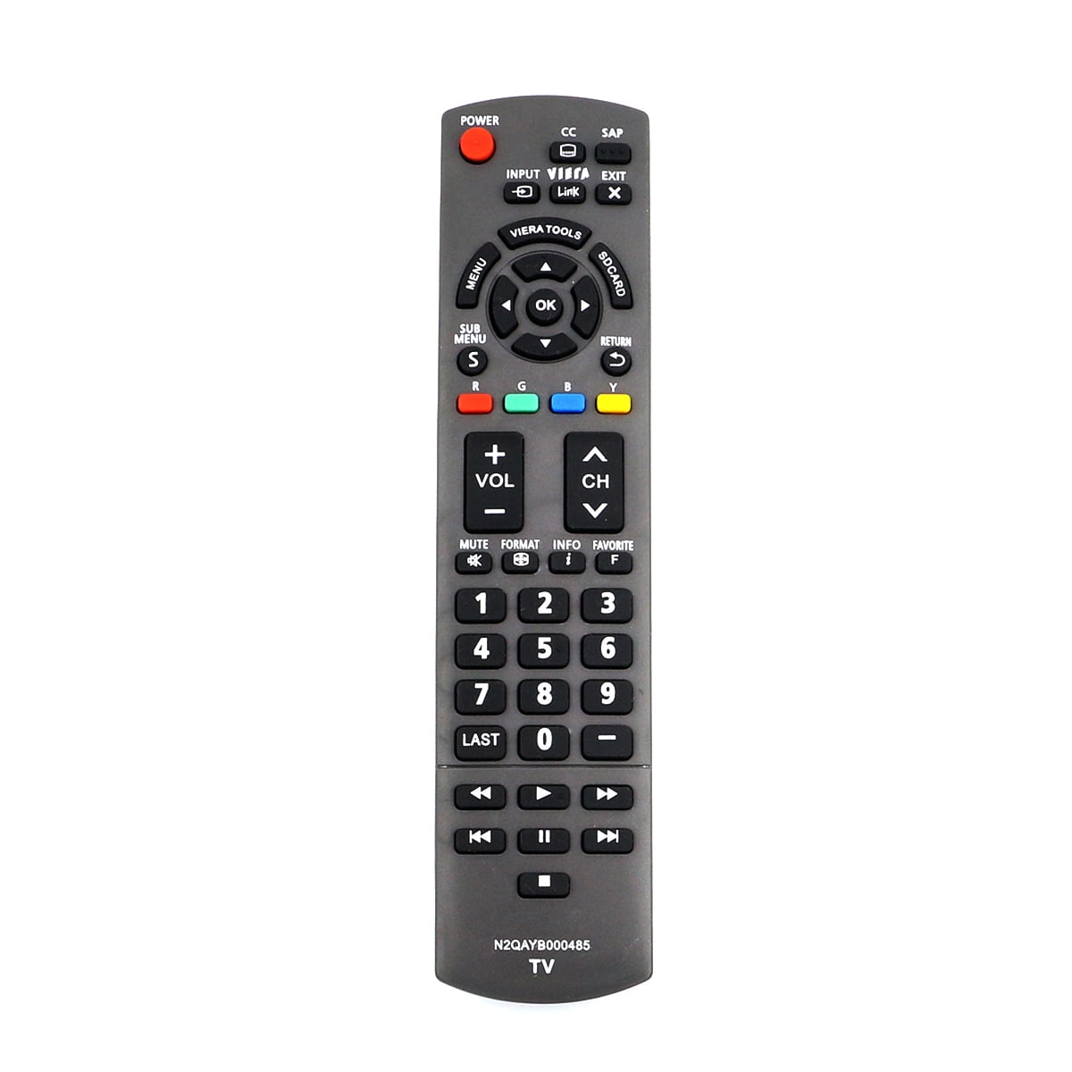 New Universal Remote N2QAYB000485 for PANASONIC 32" 85" TV TCL22X2
