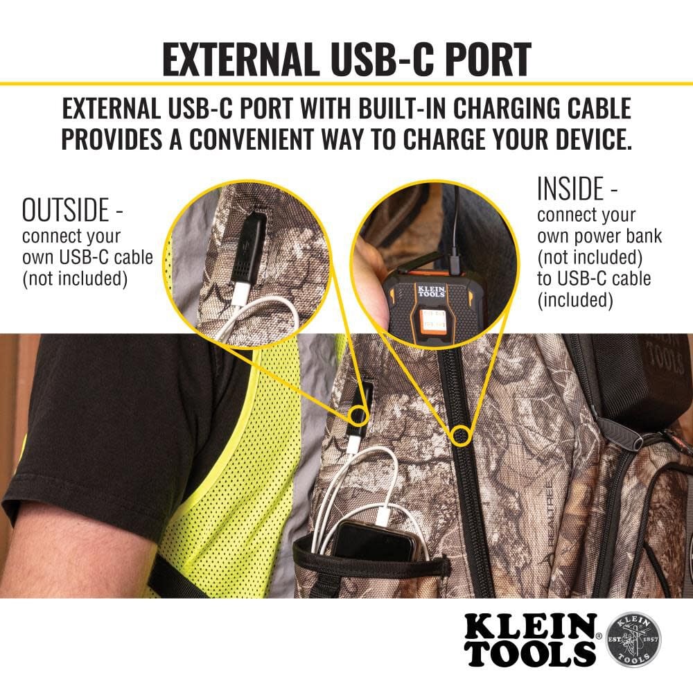 Klein Tools Tradesman Pro Xl Camo Backpack