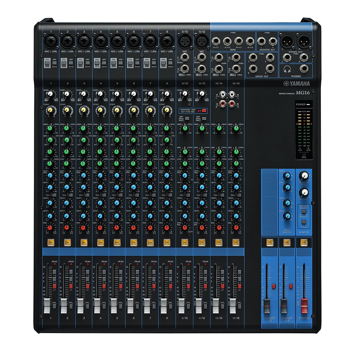 Yamaha MG16XU Audio Mixer - Walmart.com