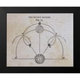 thumbnail image 2 of Wild Apple Portfolio 18x15 Black Modern Framed Museum Art Print Titled - Geography of the Heavens VIII, 2 of 5