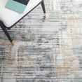 thumbnail image 6 of SAFAVIEH Bel Air Soho Abstract Area Rug, Dark Gray/Gold, 5'5" x 7'7", 6 of 11