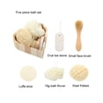 thumbnail image 4 of Bewildely Juego de 5 unidades de bolas de baño, cepillo de ducha relajante para baño, pedicura, cuidado de los pies, lavado, limpieza, depurador, baño Juegos de accesorios de baño Bewildely HA074802-00, 4 of 6