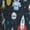 Black, variant on Rocket Space Print Pajama Pants for Men,Men’s Pajama Bottoms,Mens PJ Pants with Pockets & Button Fly-Medium