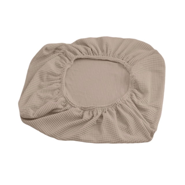 Fundas resistentes y lavables para cojines individuales de sofá y chaise longue de terciopelo. Caqui