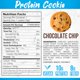 thumbnail image 4 of Forzagen Vegan Protein Cookies - Chocolate Chip Flavor | Low Carb Protein Treats, Healthy Snacks, No Artificial Sweeteners and Trans Fat | Plant Based Vegan Snack,10g of Protein per Serving | 12-Pack, 4 of 5