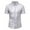 Silver, variant on tklpehg Summer Men's Short Sleeve Dress Shirts Sequins Casual Lapel Button Shirts Solid Color Formal Shirt Gold M