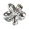 thumbnail image 1 of Pasador de pelo elegante con flor de plumeria dorado/plateado | Pasadores de pelo grandes y pequeños para cabello grueso y fino, accesorios para peinar, 1 of 3