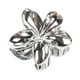 thumbnail image 1 of Flor de plumeria dorada/plateada. Elegante pinza para el pelo. Pinzas grandes y pequeñas para cabello grueso y fino. Accesorios para peinar el cabello, 1 of 3