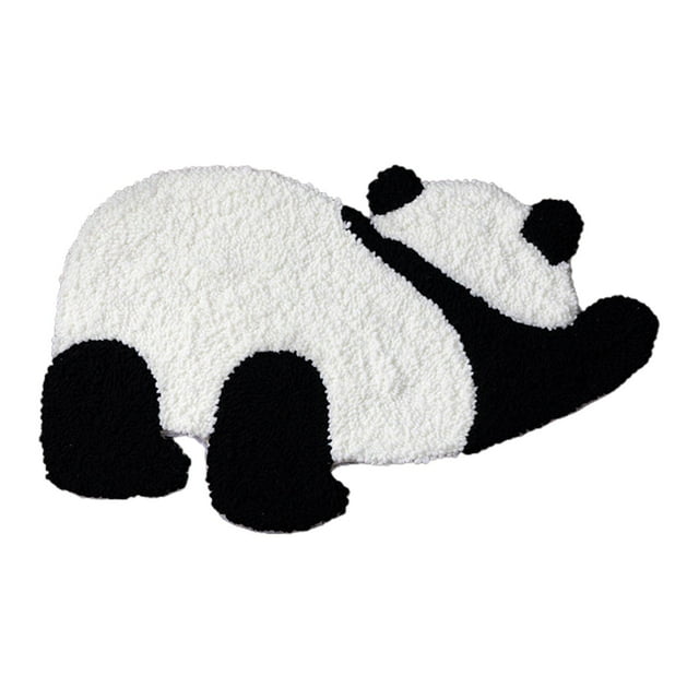 Abbracc Panda Latch Hook Rug s Mat DIY Crafts for Kids Birthday Gift Home Decor B B