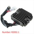 thumbnail image 3 of Rectificador Regulador De Motor Eficiente, Equipo Rectificador Clásico Sellado, Regulador De Voltaje De Metal Apto Para Suzuki Yuarrent VI005592-00, 3 of 7