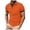 Orange, variant on Akiihool Polo Tees for Men Men's Short Sleeve Solid Stretch Cotton Pique Polo Shirt for Summer (Navy,XXXL)