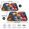 thumbnail image 3 of Uemuo Easter Eggs Pattern Accordion Car Windshield Sun Shade, Foldable Reflective Sun Visor for Car, Reflector Windshield Sunshade-Small, 3 of 7