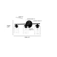 thumbnail image 6 of 3 - Light Satin Nickel/Silver Wall Sconce, 6 of 8