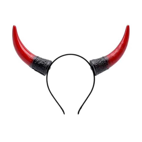 Horn Headband Horns for Halloween Accessory 1 Pack for Adults and All Ages Themed Party Headwear for Dress Up and Carnival Events