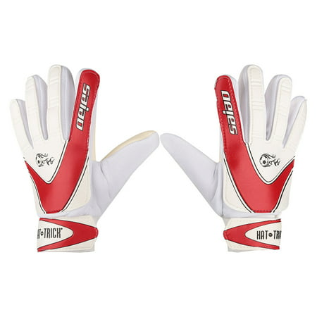VGEBY Full Finger Goalie Gloves, Size 7
