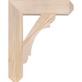 thumbnail image 3 of Ekena Millwork 3 1/2"W x 16"D x 20"H Olympic Craftsman Smooth Bracket, Douglas Fir, 3 of 4