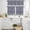Blue, variant on Brown Pine Leaves Kitchen Curtains Sets for Windows 24 Inch Length, Abstract Art Geometric Gray Plaid Rod Pocket Window Treatments Tier Curtains and Valances Set for Bedroom/Bathroom