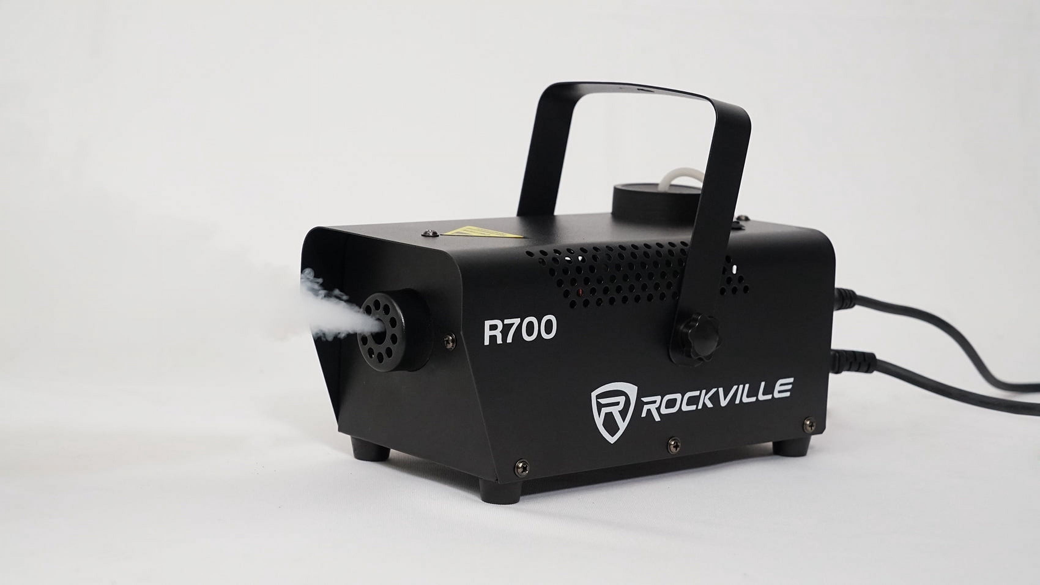 Rockville R700 Fog/Smoke Machine Fogger+Remote+Gallon of Chauvet Fog Fluid Juice