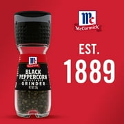 McCormick Black Pepper Grinder, 1.0 oz Bottle