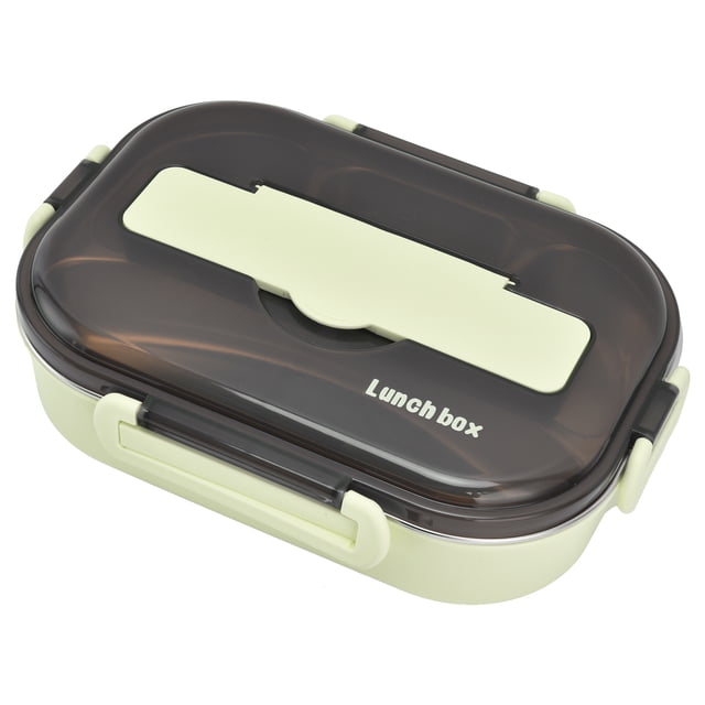 Lunch Containers,Lunch Box Removable Tray Divider Lunch Box Stainless Steel Bento Box Exceptional Value
