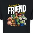 thumbnail image 3 of Toy Story - You've Got A Friend In Me - Juniors Cropped Cotton Blend T-Shirt, 3 of 5