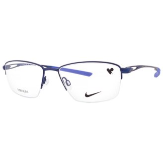 NWT Nike NIKE 7282-412 Eyeglasses New Authentic Nike 7282 412 Rectangle Thunder Blue  main image 3