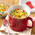 thumbnail image 2 of Corningware French White® Pop-ins Mug with Plastic Vented Lid Red, 2 of 2