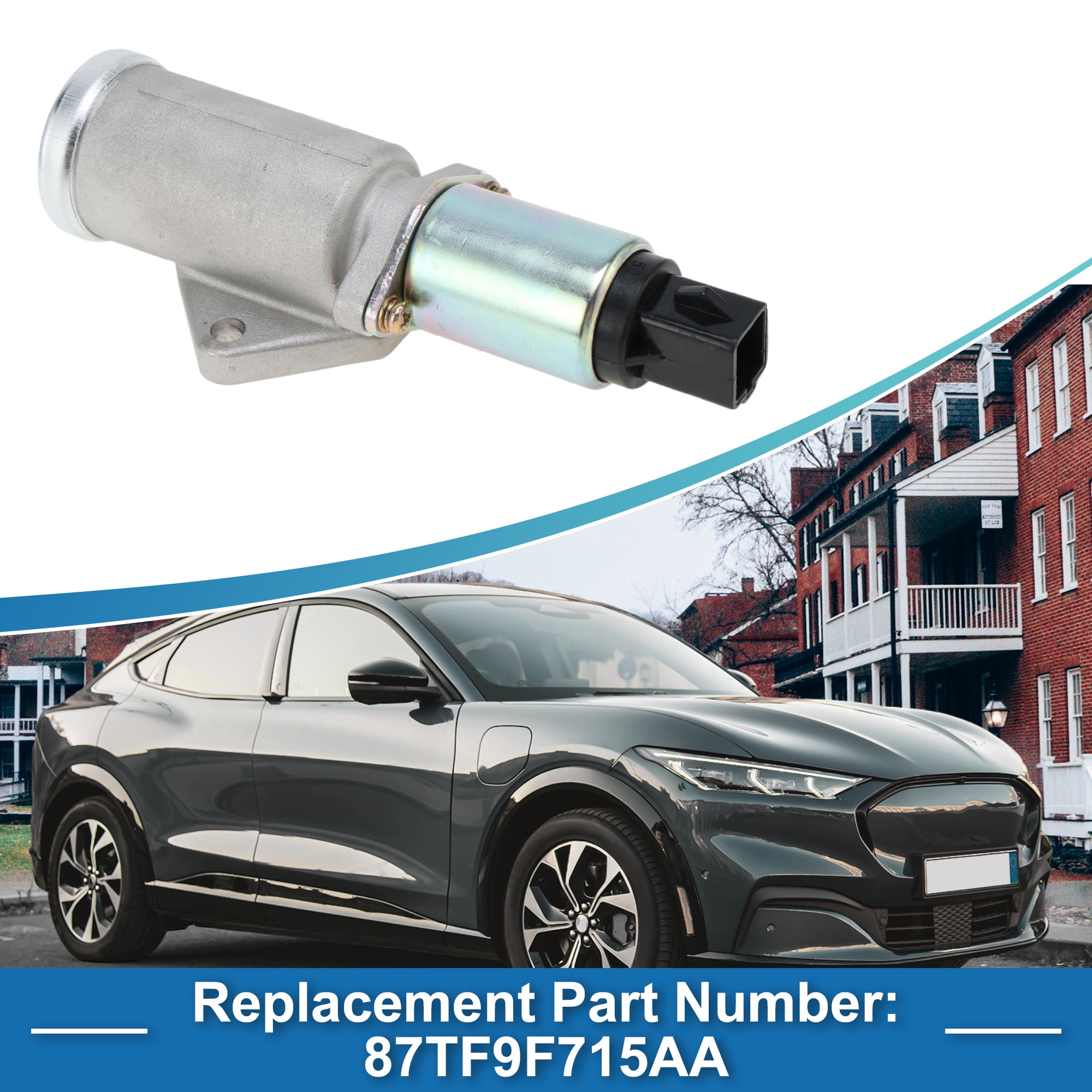 Unique Bargains Car Idle Air Control Valve for Ford Aerostar 1986-1991 Replace No.87TF9F715AA IACV Idle Motor Idle Air Control Valve for Stable Engine Operation