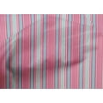 thumbnail image 3 of oneOone Cotton Poplin Fabric Multicolor Stripe Printed Craft Fabric BTY 56 Inch Wide, 3 of 3