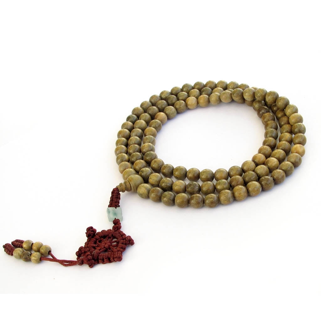 tibetan prayer beads necklace